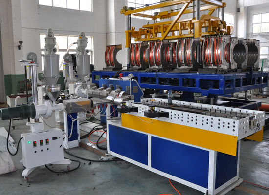3m/Min HDPE Pipe Extrusion Machine Single Screw Fast Speed