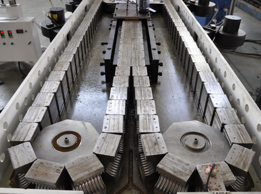 ID16mm HDPE Corrugated Pipe Block Screw Extruder