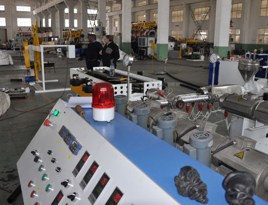ID16mm HDPE Corrugated Pipe Block Screw Extruder