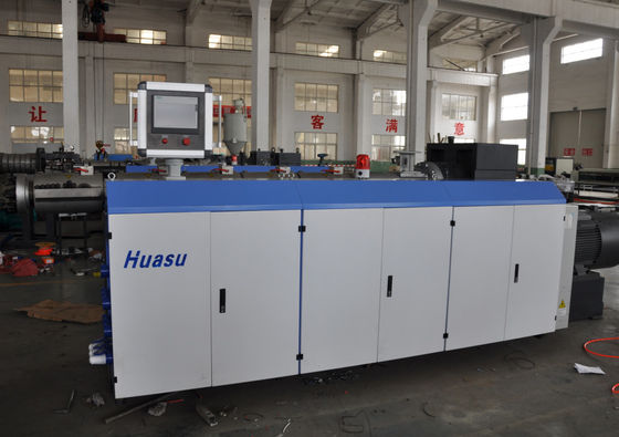 Double Wall ID110mm Corrugated Pipe Extrusion Line