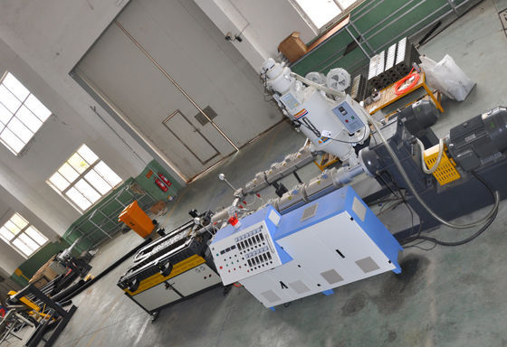 Double Wall ID110mm Corrugated Pipe Extrusion Line