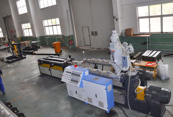 Double Wall ID110mm Corrugated Pipe Extrusion Line