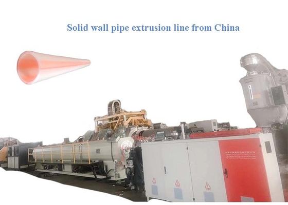 Extrusion Molds 0L/D PLC HDPE Pipe Extrusion Line