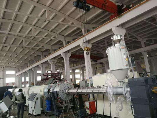 OD 63mm Gas Distribution HDPE Pipe Extrusion Line