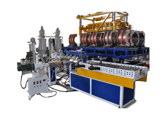 850kg/H HDPE Pipe Extrusion Line Electrical Conduit Rigid Pipe
