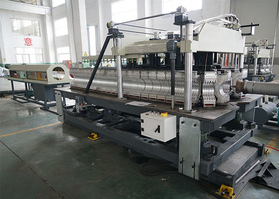250mm Double Wall Corrugated Pipe Extrusion Line 260kg/H