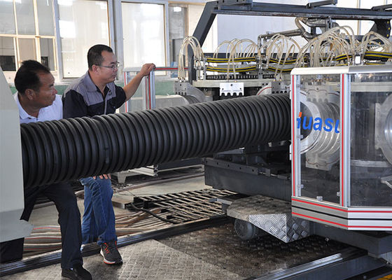 800mm Water Drainage HDPE Pipe Extrusion Machine 450kg/H