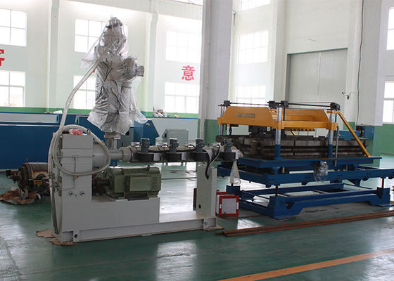 110mm PE DWC Pipe Extrusion Line 135kg/H PLC Control
