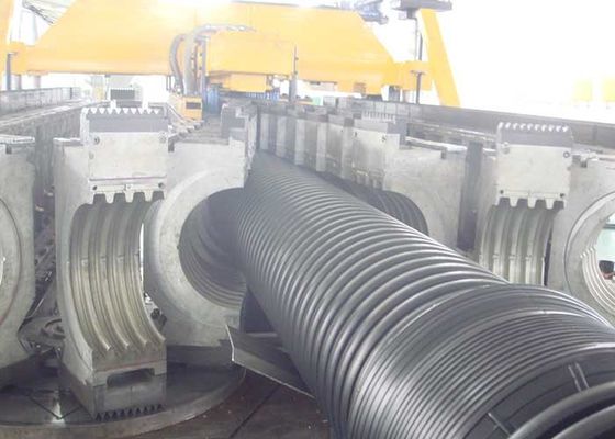 PLC Control HDPE Pipe Production Line 50m/Min Fast Speed Energy Saving