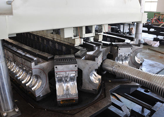 Horizontal DWC Pipe Machine 6280mm Chain Length 1250mm Center Height