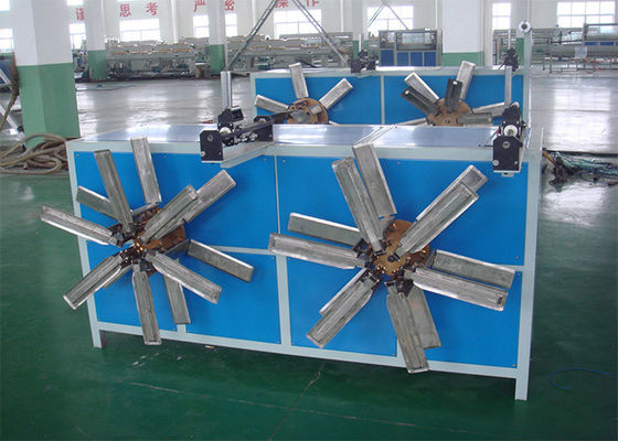 PVC/PE/PP Single Wall Corrugated Pipe Extrusion Line Corrugation Pipe Tube / Hose