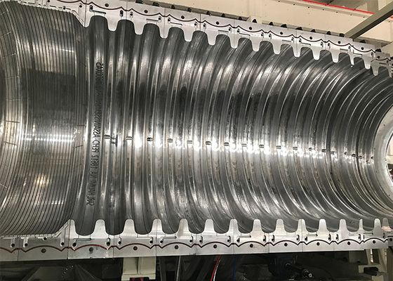 600mm 800mm 100mm Plastic Double Wall Corrugated Pipe Making Machine Production Line