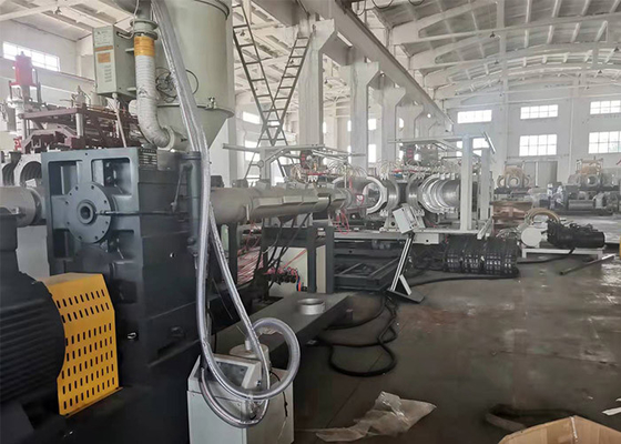 PE Large Diameter Corrugated Pipe Making Machine DWC Pipe Extrusion Machine